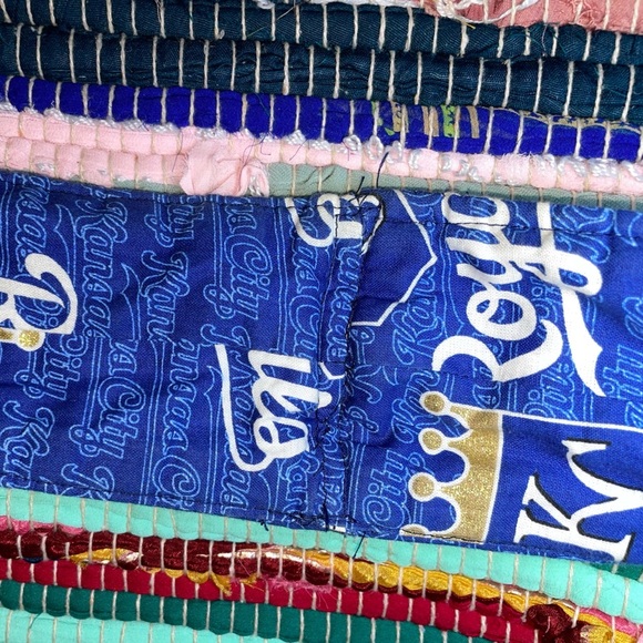 KC Royals Handcrafted Tote Bag Purse Reversible - Picture 5 of 9